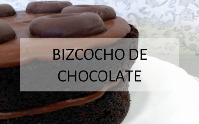 Bizcocho de chocolate