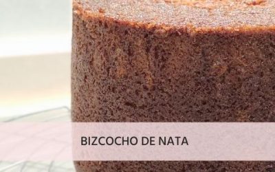 Bizcocho de nata