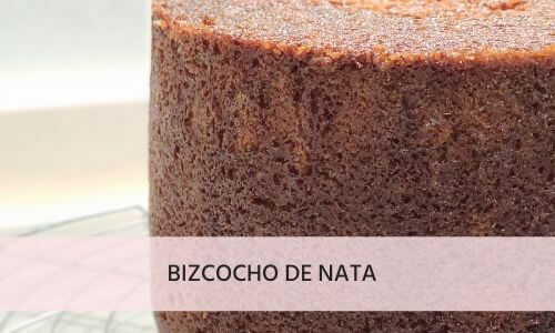 Bizcocho de nata