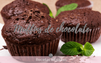 Muffins de chocolate