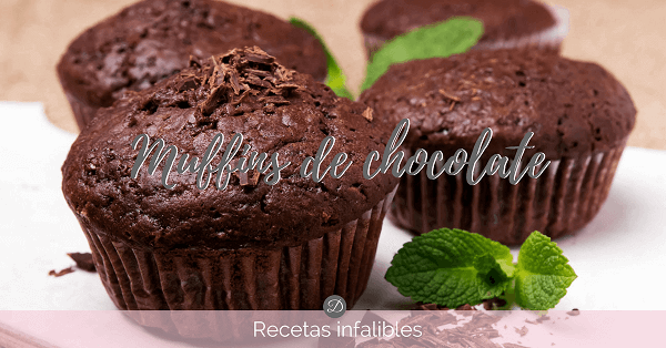 Muffins de chocolate