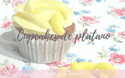 Cupcakes de plátano