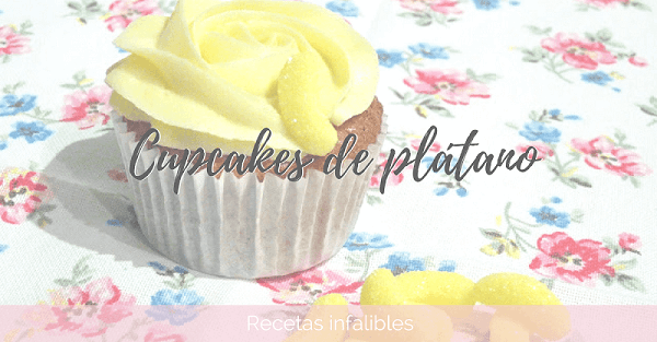 Cupcakes de plátano
