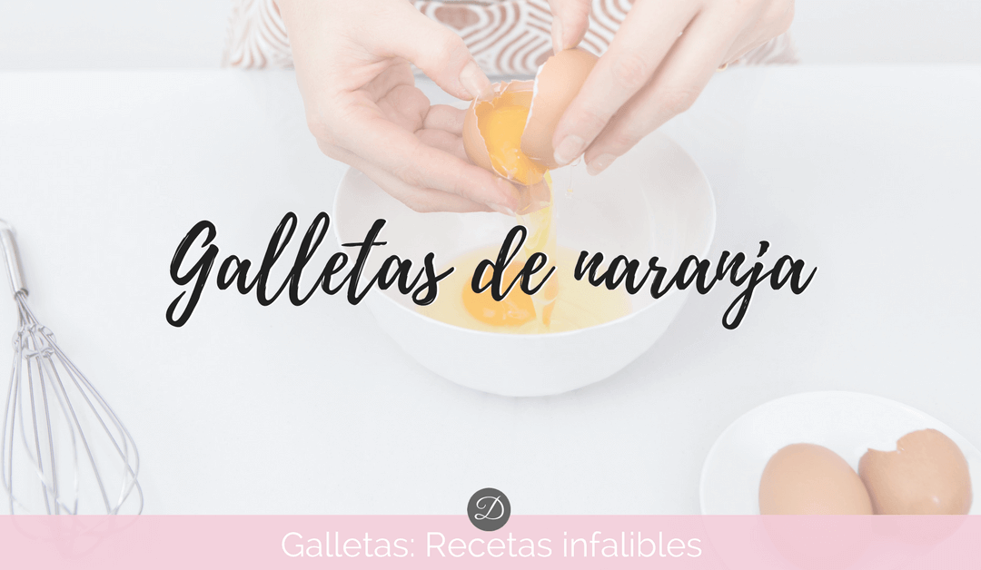 Galletas de naranja