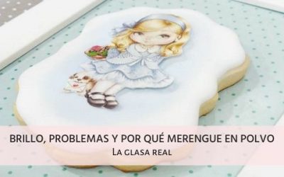 La glasa perfecta: brillo, problemas y el por qué del merengue en polvo