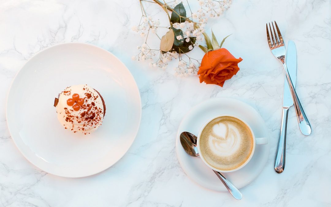 Cupcakes de capuccino