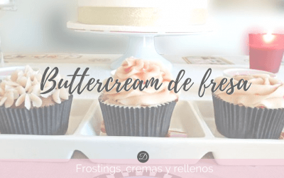 Buttercream de fresa
