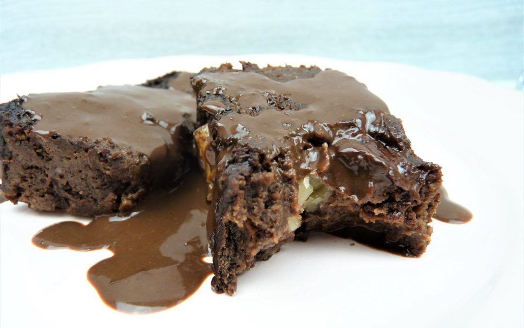 Brownie sin gluten, sin lactosa y sin grasas