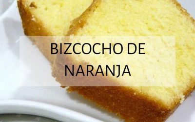 Receta: Bizcocho de naranja