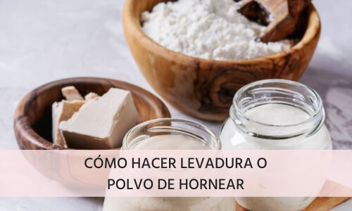 Cómo hacer levadura tipo royal o polvo de hornear