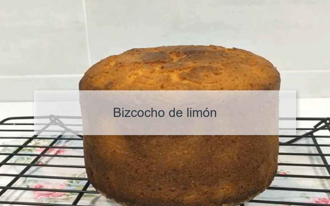 Receta – Bizcocho de limón