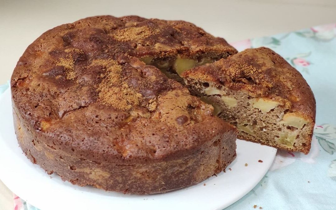Receta – Bizcocho de manzana