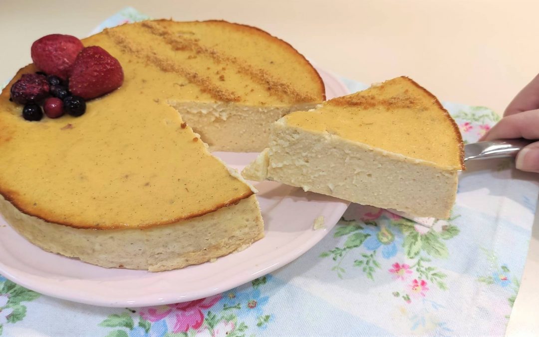 Receta – Tarta de plátano y yogurt
